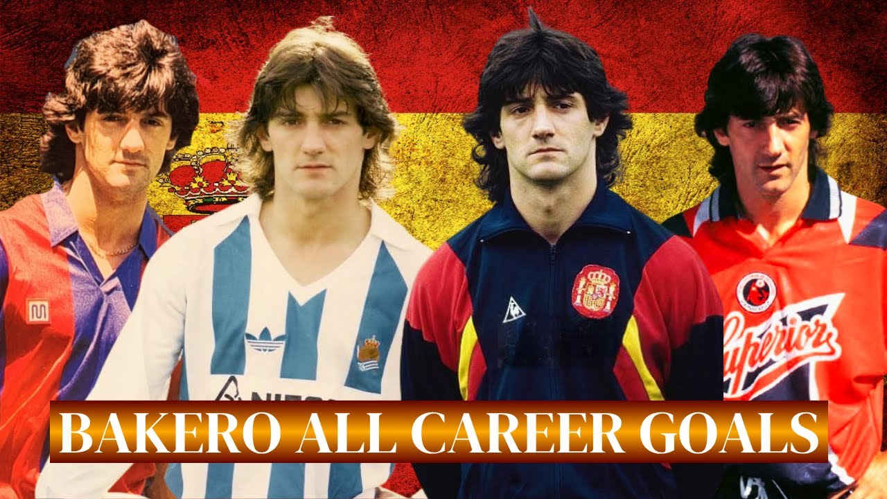 🇪🇸Jose Marie Bakero | All Career Goals | Goals Compilation |
