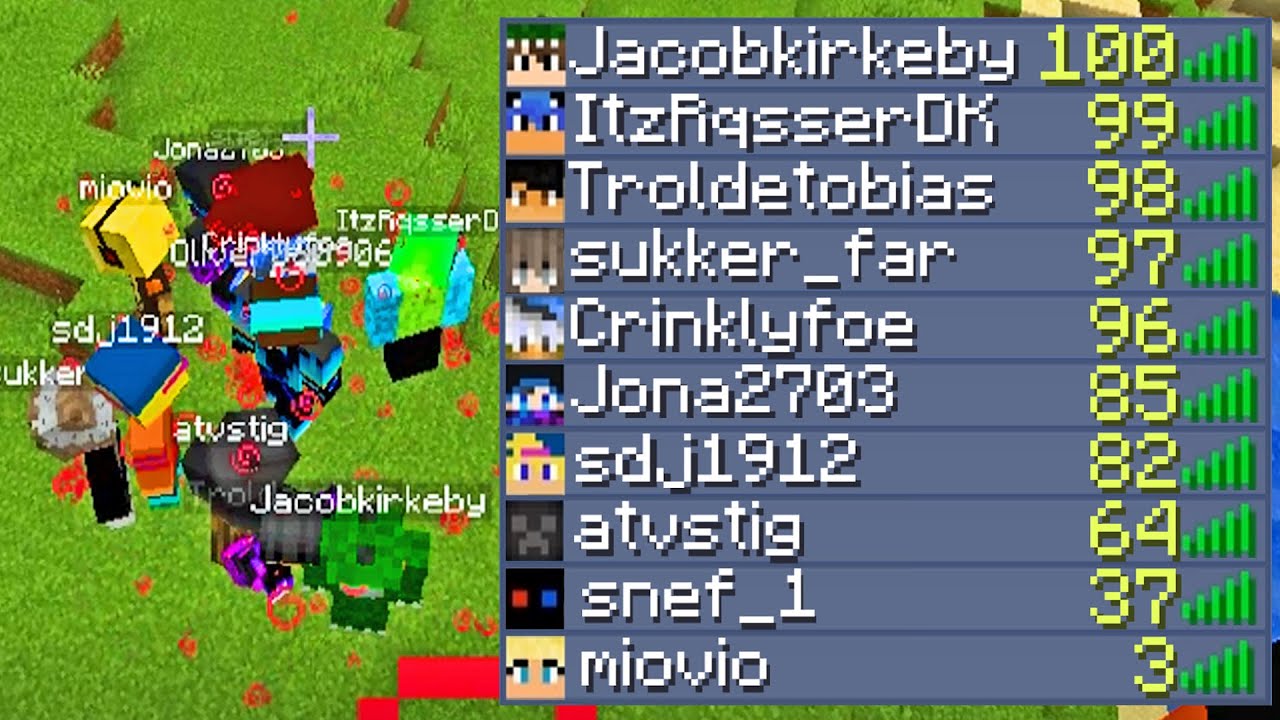 Minecraft, Men Hvem Dør Først 100 Gange!