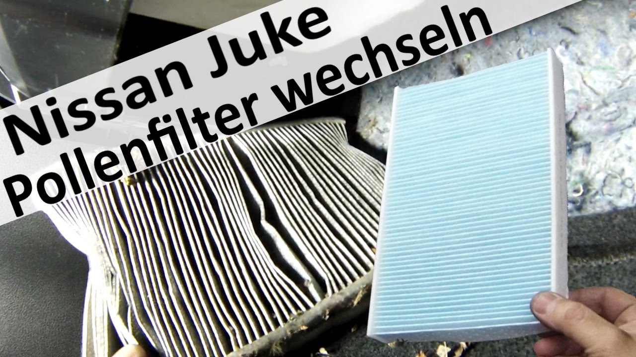 Nissan Juke F15 Pollenfilter wechseln