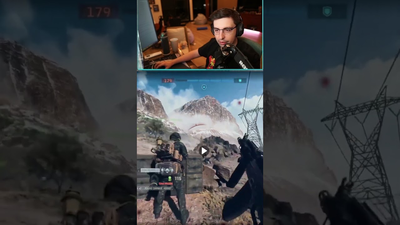 Battlefield 6 gun bloom glitch found by Shroud! #battlefield #gaming #modernwarfare2 #shorts