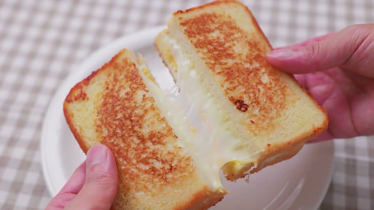 Einfaches Rezept f&uuml;r gegrillten K&auml;setoast  Es ist so lecker und so einfach