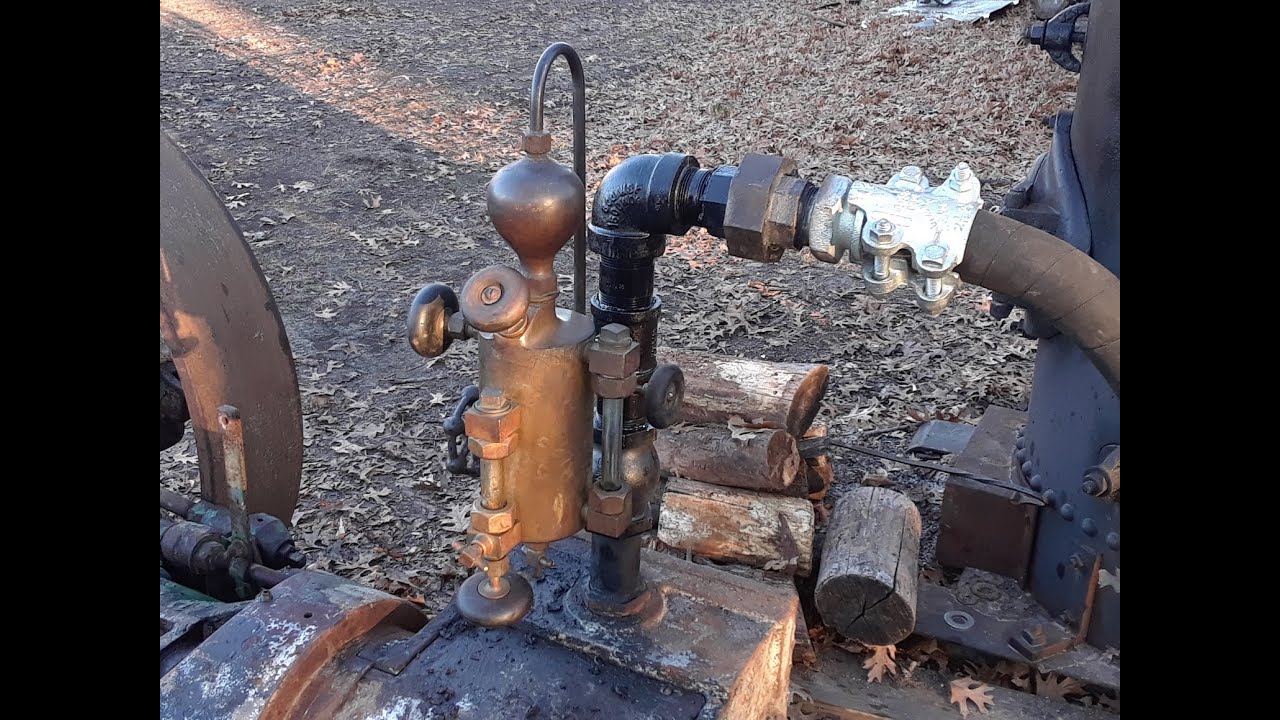 1890-1900 Atlas Automatic Steam Engine Part 2 New Old Lubricator