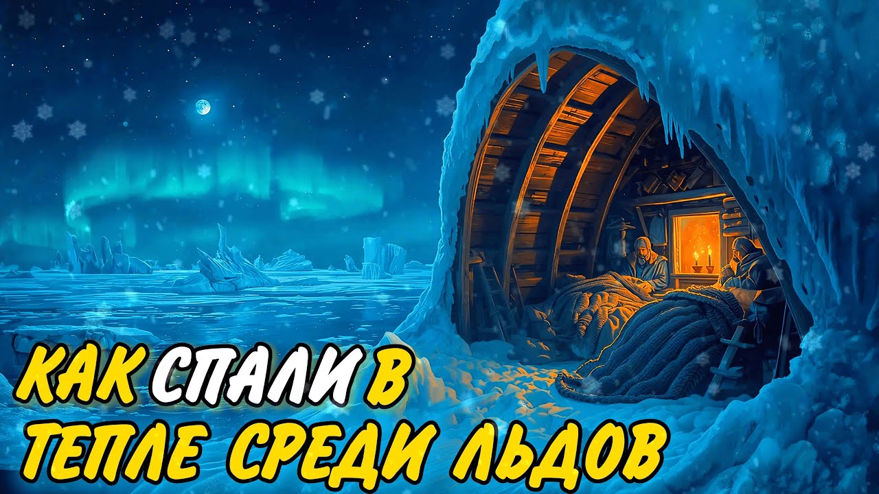 Как переживали ночи на краю Арктики в 19 веке 🌛 Лекция для сна