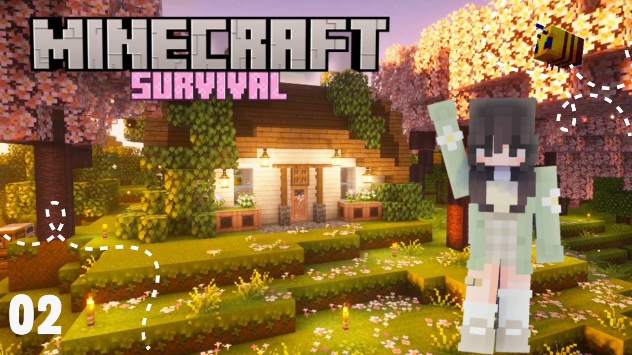 A cozy start to my Minecraft Survival World / 1.21.11 lets Play