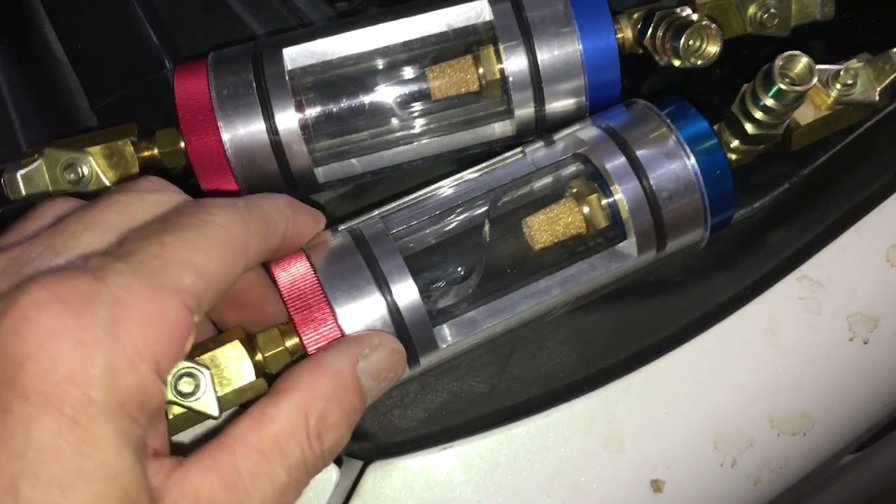 AC Service Fitting adapters YF & R134, AC Oil injector￼￼,  Refrigerant visual inspection site glass￼