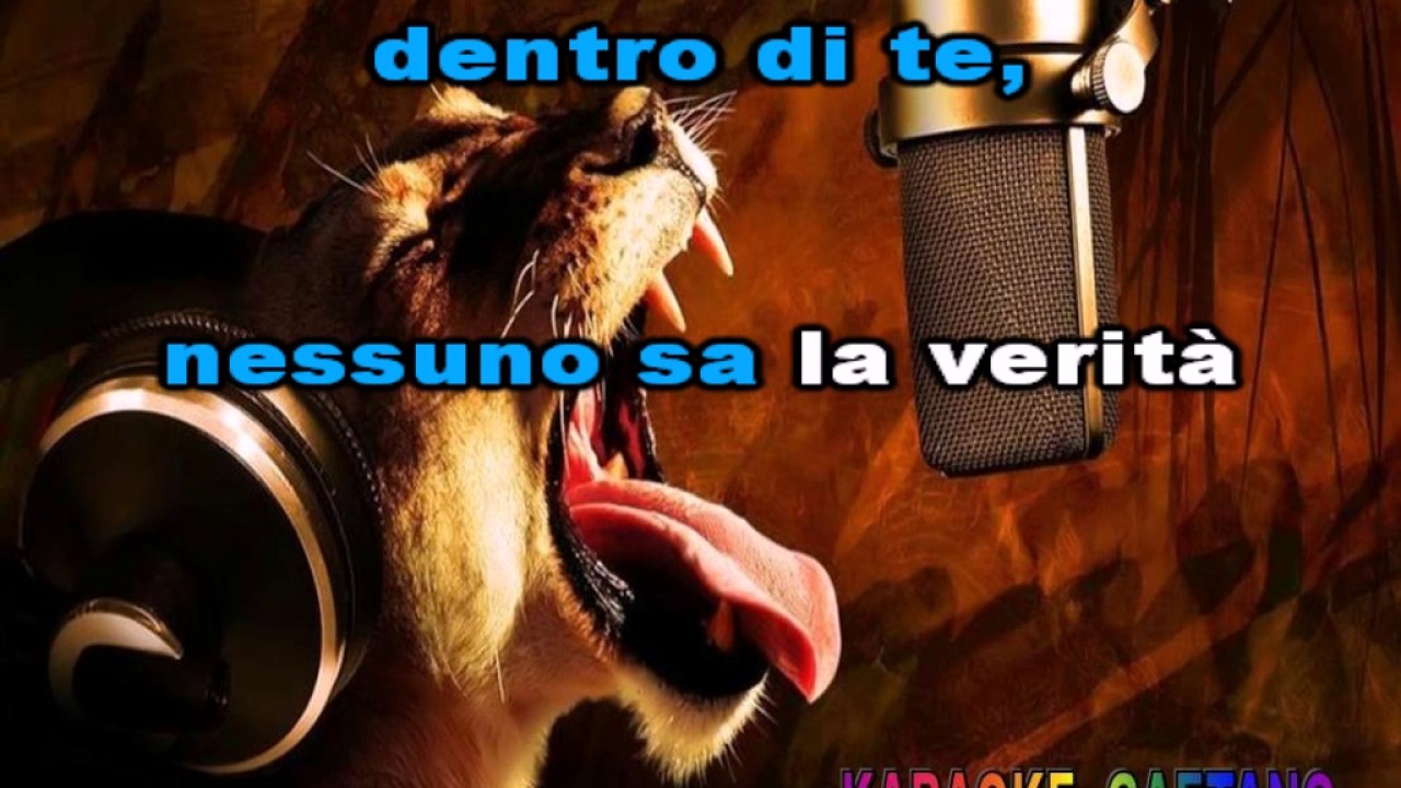Gianni Morandi Parla piu' piano Karaoke