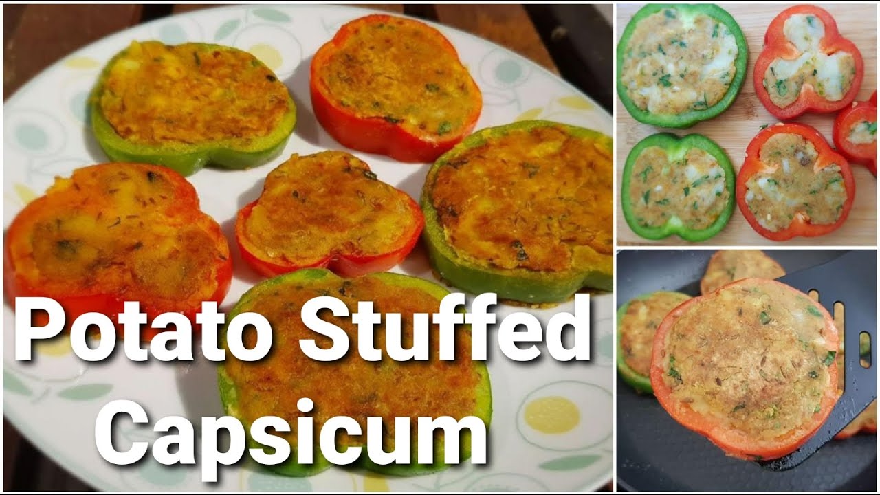 Yummy stuffed capsicum|| Potato stuffed capsicum ||Quick starter || Party appetiser