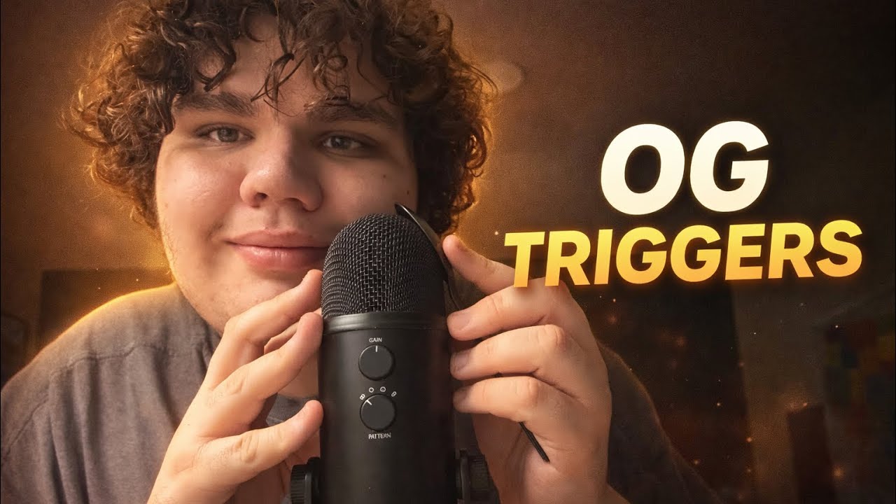 Doing My OG ASMR Triggers… (So Relaxing 😴)