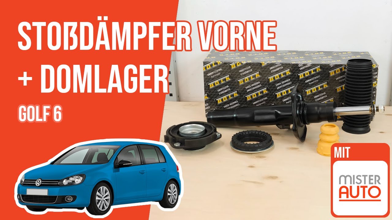 Wie Golf 6 Stoßdämpfer vorne wechseln ➿