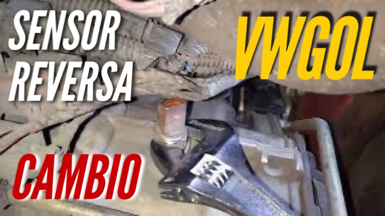 VWGOL | CAMBIO SENSOR REVERSA | 1.6 8V #vwgol #reversa #golmotor