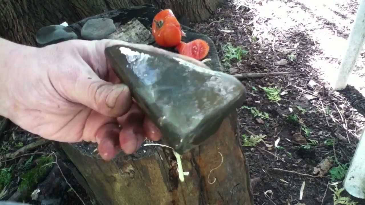 Knife Sharpening With A Creek Stone