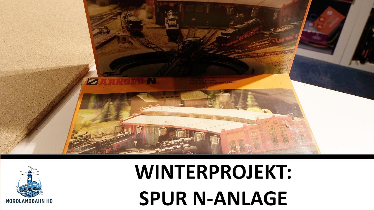 Unser Winterferien-Projekt: Anlage in Spur N - Modellbahn - Arnold - Nordlandbahn