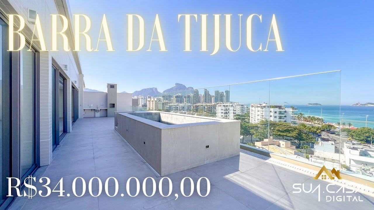 Cobertura de luxo na Praia da Barra com vista para o mar | Condomínio Cyano Exclusive Residences