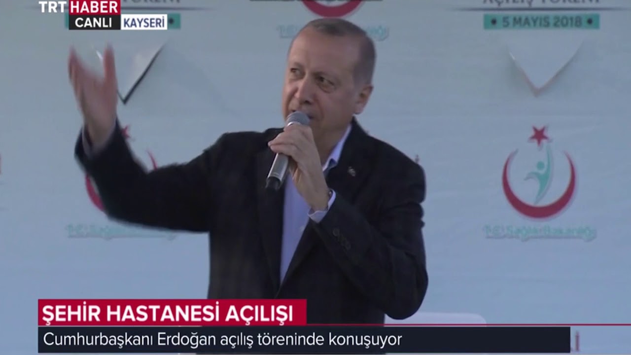 Kayseri Şehir Hastanesi Açılışı 05.05.2018