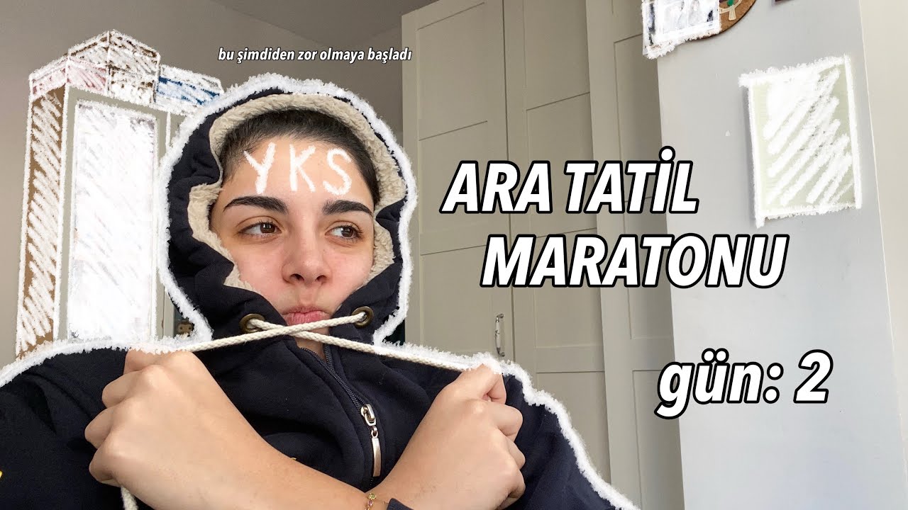 GALATASARAY DAHA KOLAYDI🥹| ayt matematik ve birtakım sinir krizleri 📝| Yarıyıl Tatili Gün 2