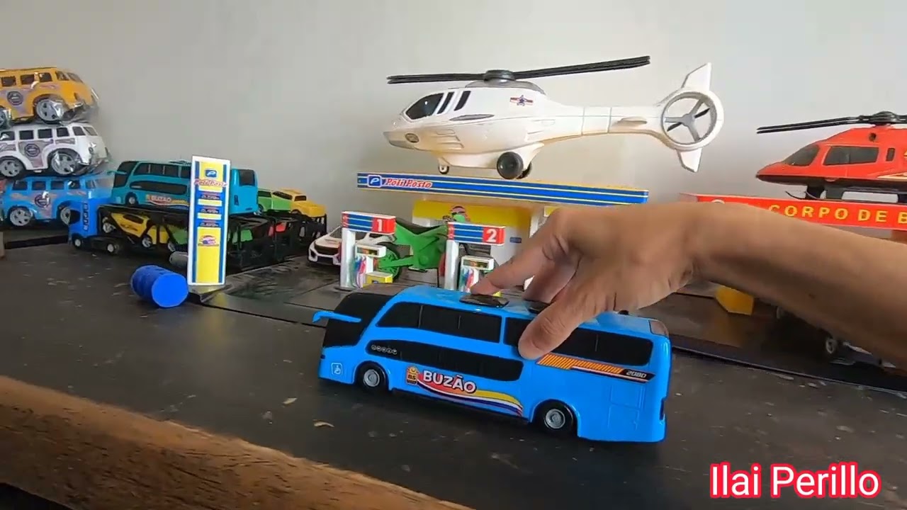 Novo Ônibus Buzão  e Brincando com outros Ônibus.