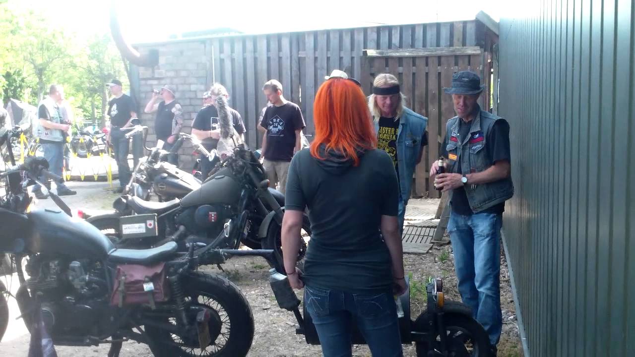 Stealth Black Rat Bikes + Bobber BMW , Dutch Hardly Rideables 2015