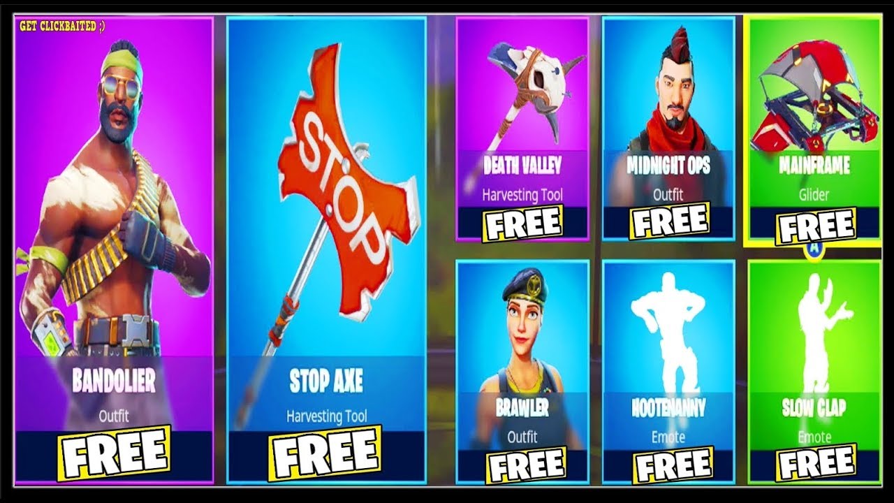 *NEW* 'BANDOLIER' SKIN & 'STOP AXE' PICKAXE (NEW ITEMS!) | Fortnite Battle Royale!