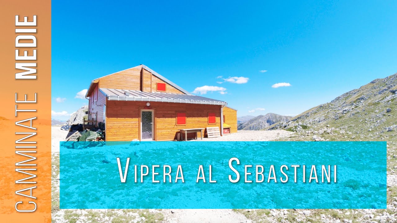 Una Vipera sul Sentiero - Rifugio Sebastiani Al Velino - 4K