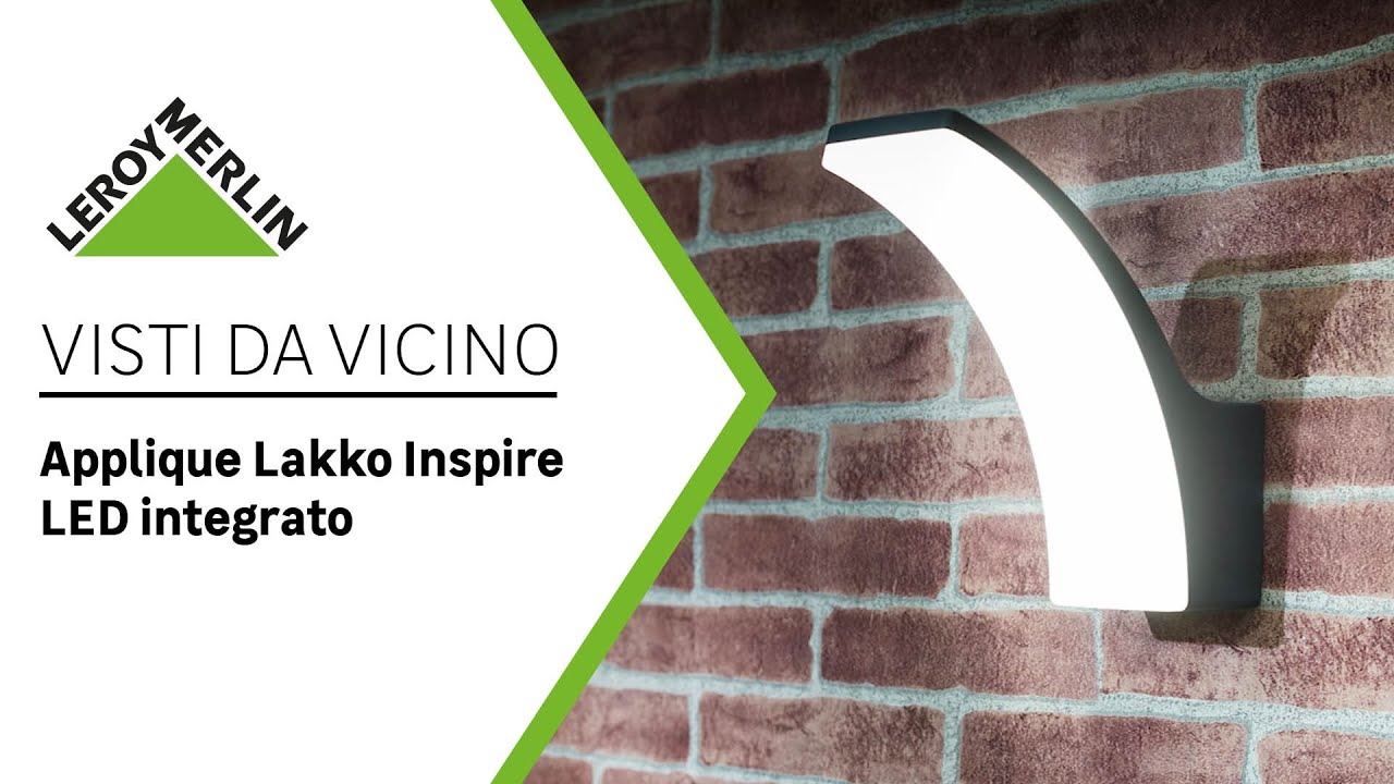 Visti da vicino: lampade per esterno | Applique Lakko Inspire LED