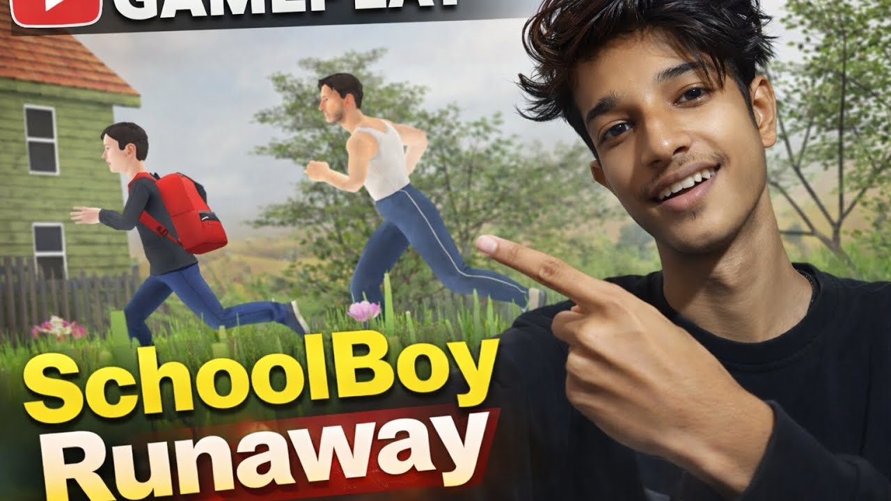 Dekho Dekho Bacche Ko Ghar Se Bhaga Diya 😀 Schoolboy Runaway Gameplay Part-1