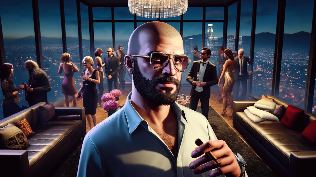 Festa privata nell'attico di lusso su GTA Online E17