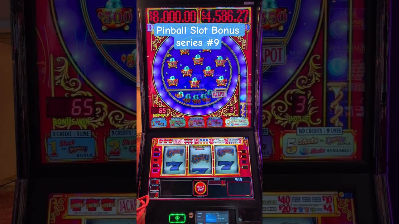 Pinball Slot Machine Bonus series #9 Carnival Cruise Firenze Casino #casinobonusviews #casino #slot