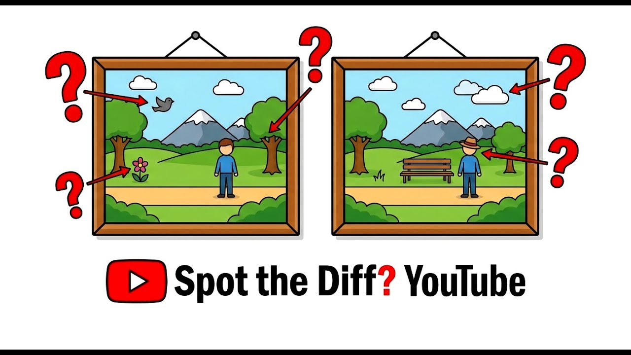 99% Miss the Last One&hellip; Spot the Difference (LIVE)