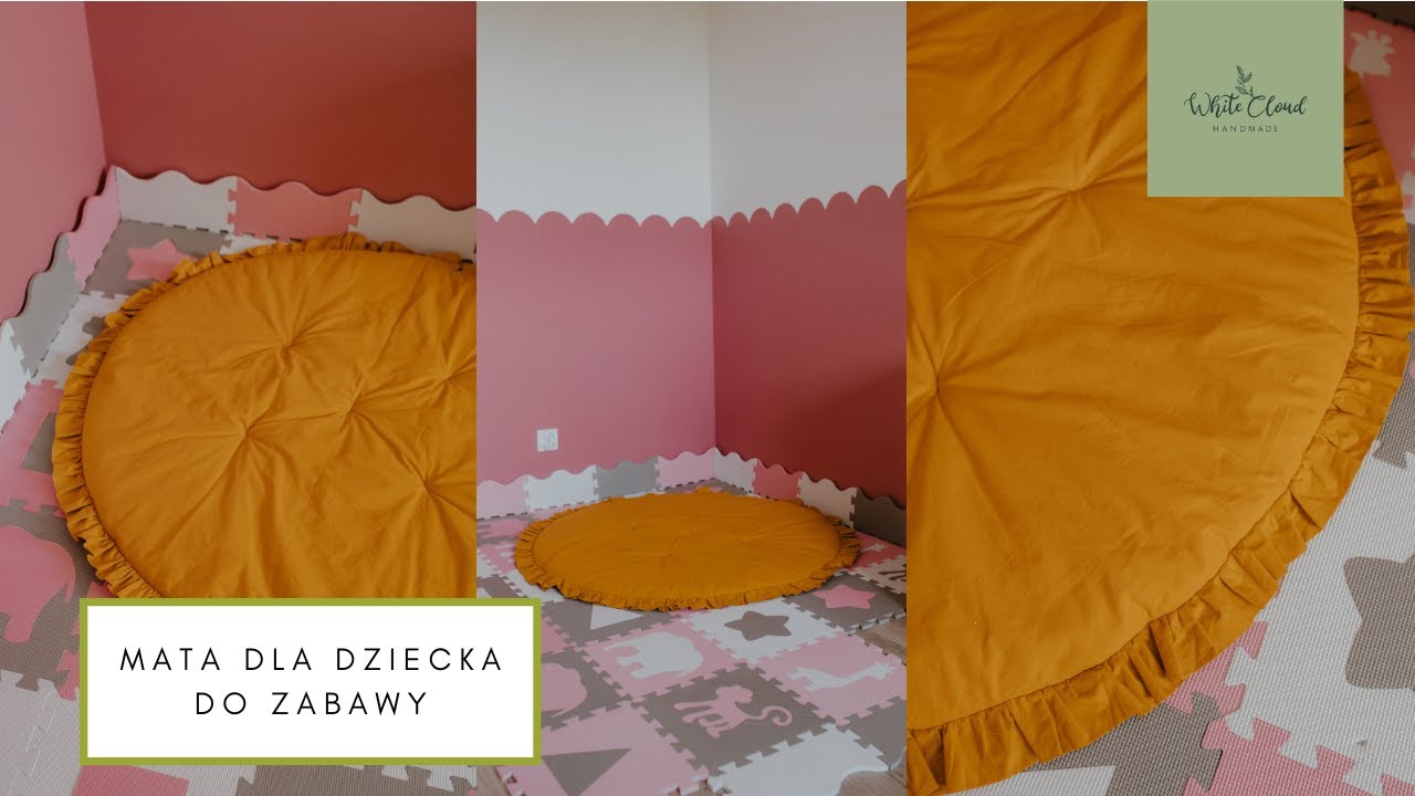 Mata dla dziecka || Mata do zabawy || Mata do pokoju dziecięcego || DIY