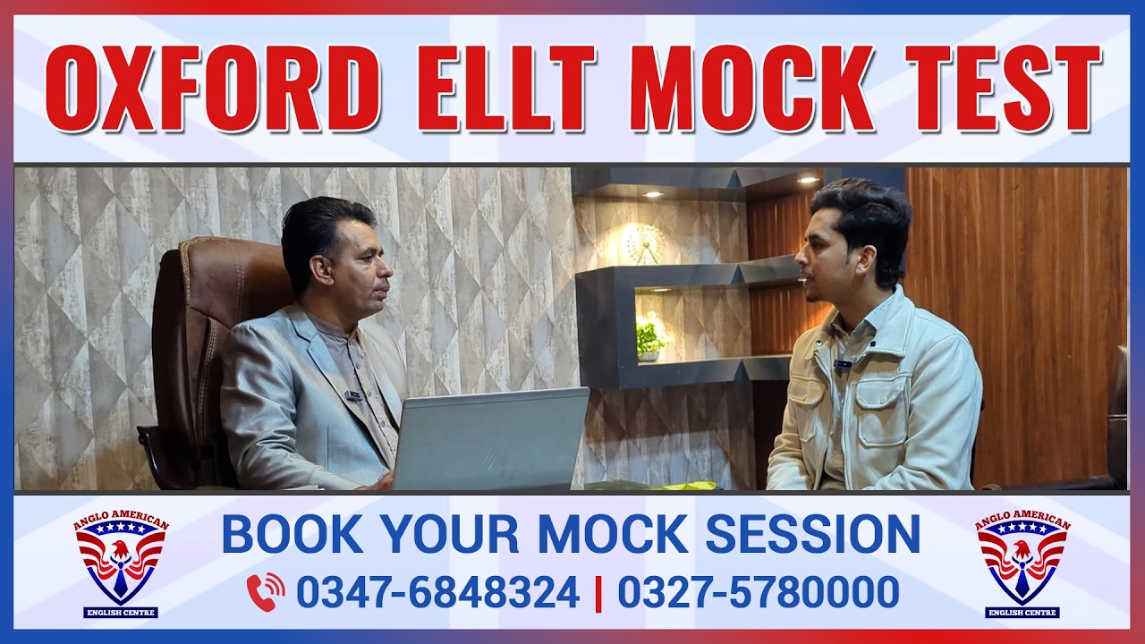 Oxford ELLT Speaking Mock Session | Real Exam Practice 2026