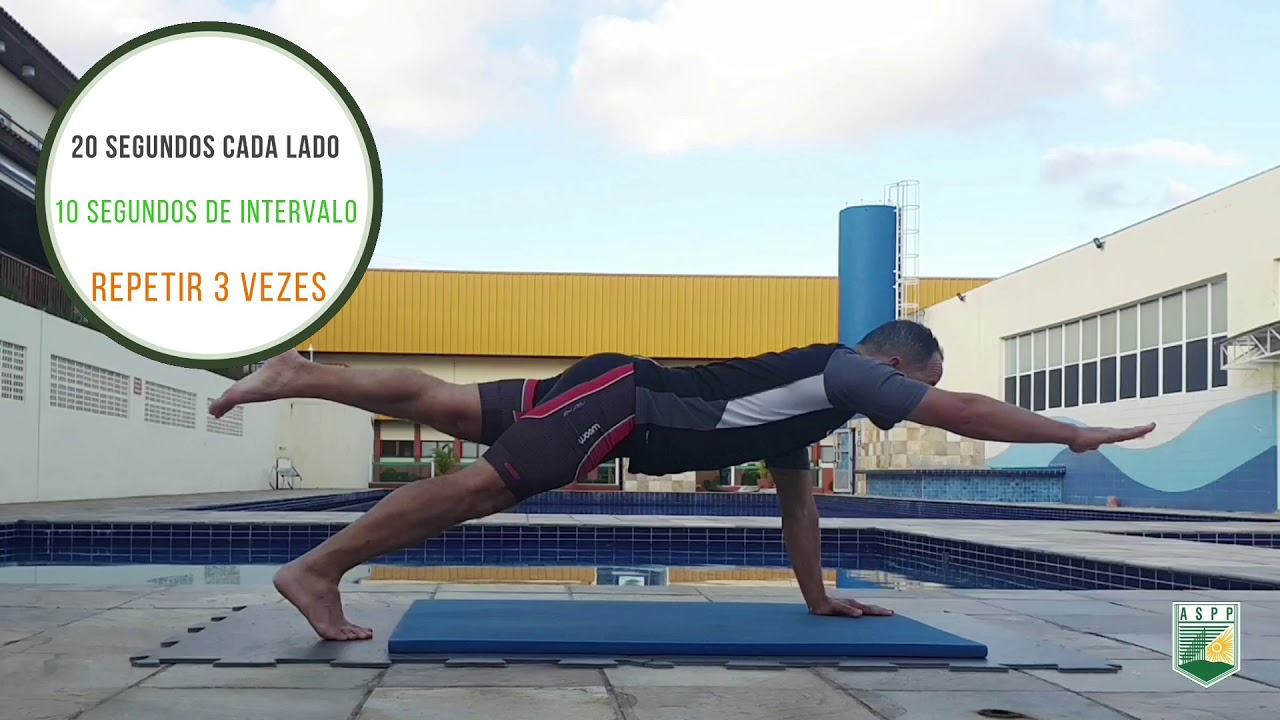 Exercícios fora da água para nadadores
