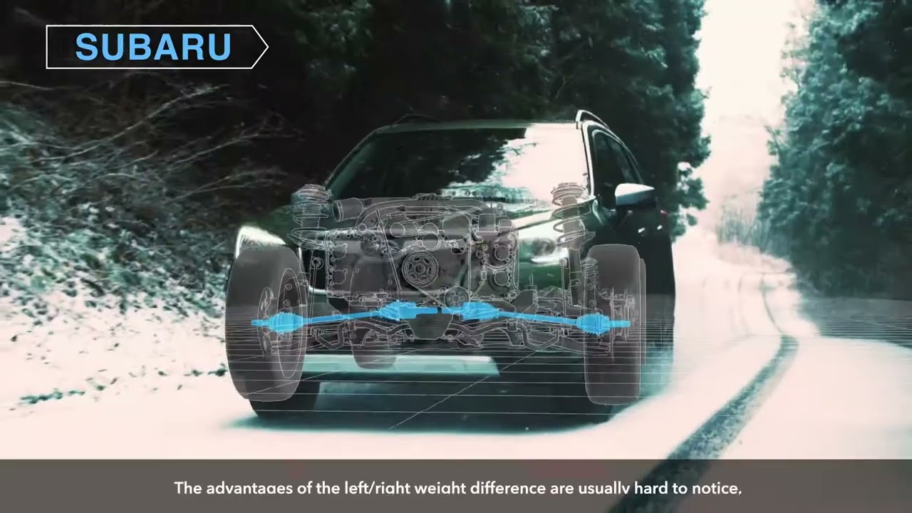 Subaru Safety - Symmetrical Layout