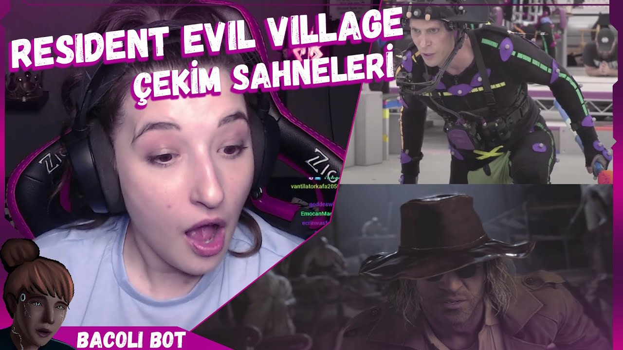 Pqueen - Resident Evil Village Gerçek Çekim Sahneleri İzliyor!