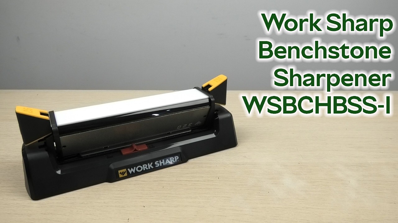 Розпаковка Work Sharp Benchstone Sharpener (WSBCHBSS-I)