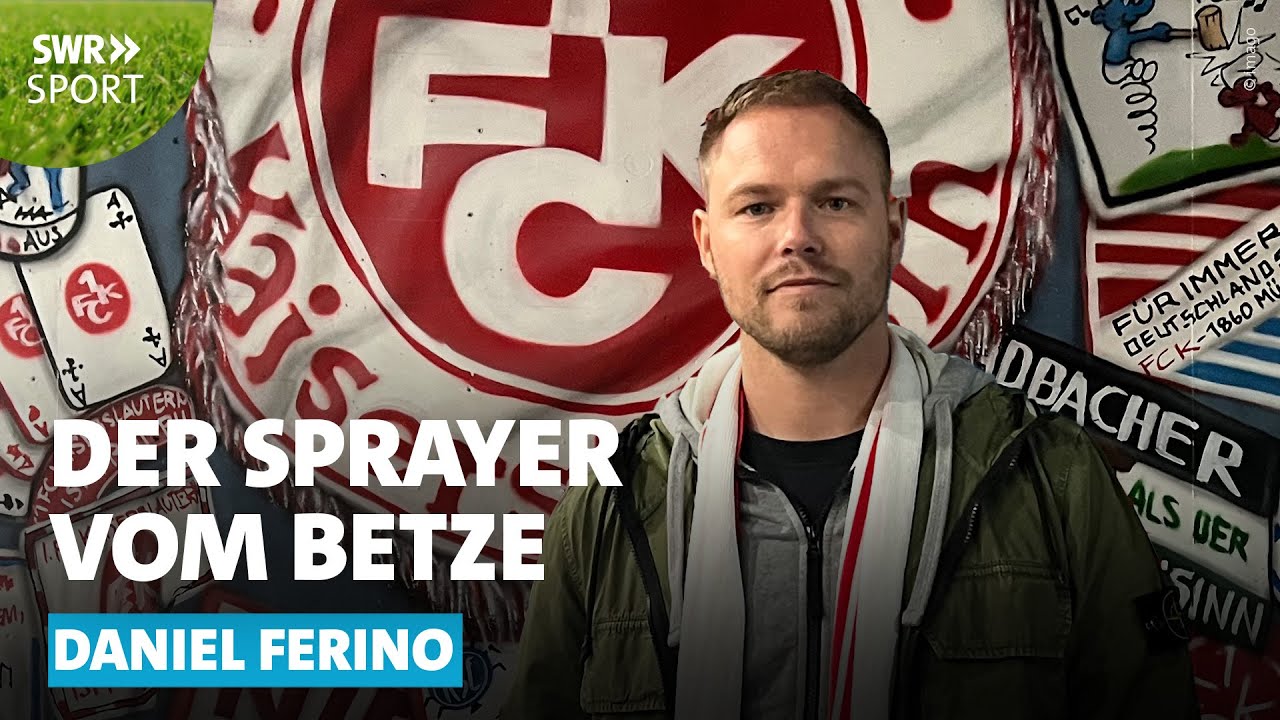 Daniel Ferino machte sein HOBBY zum BERUF & sprüht FCK-Graffitis🤩