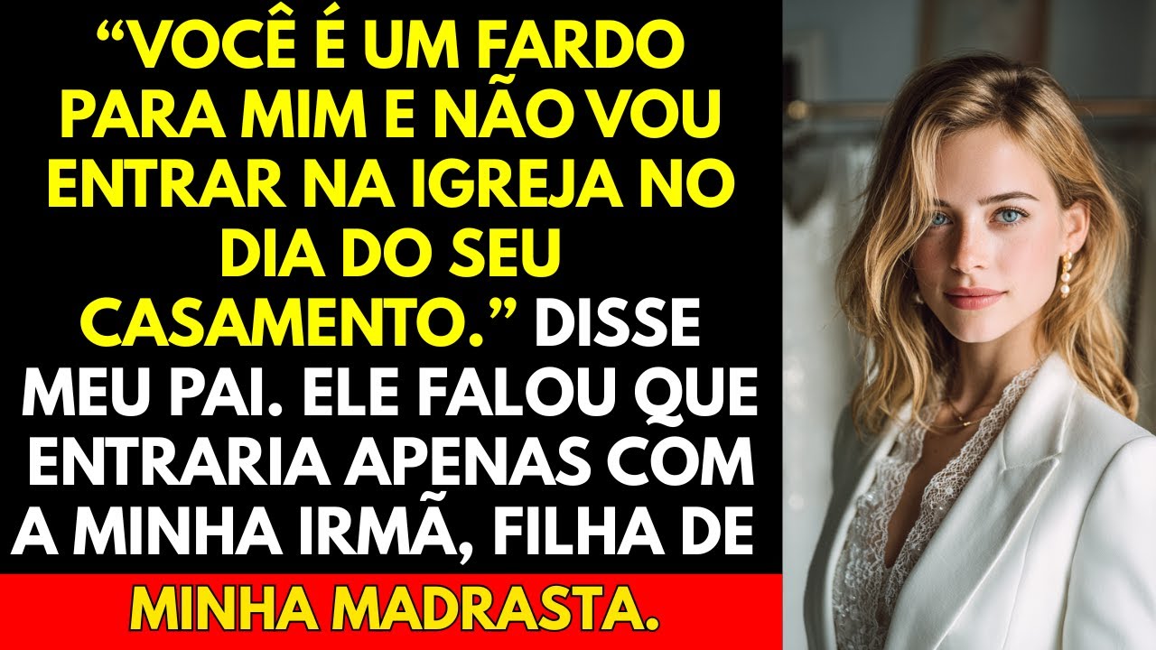 “Você é um fardo para mim e não vou entrar na igreja no dia do seu casamento.” Disse meu pai. Mas...