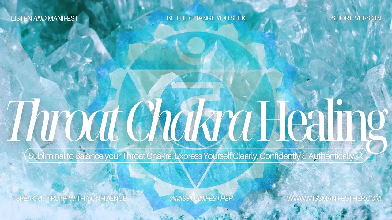 🩵 THROAT CHAKRA HEALING 🧘‍♂️Tune-Up Subliminal ✨ Express Your Truth with Confidence 🌀 741Hz