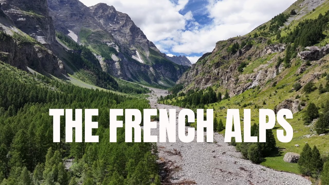 French Alps 4K Nature video with relaxing Music