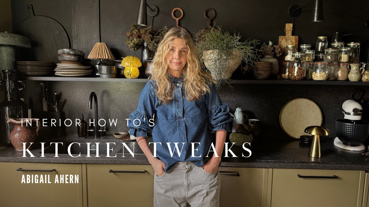 Fancy Giving Your Kitchen a Major Upgrade | Portable Mushroom Glow | Interior Tips | Abigail Ahern