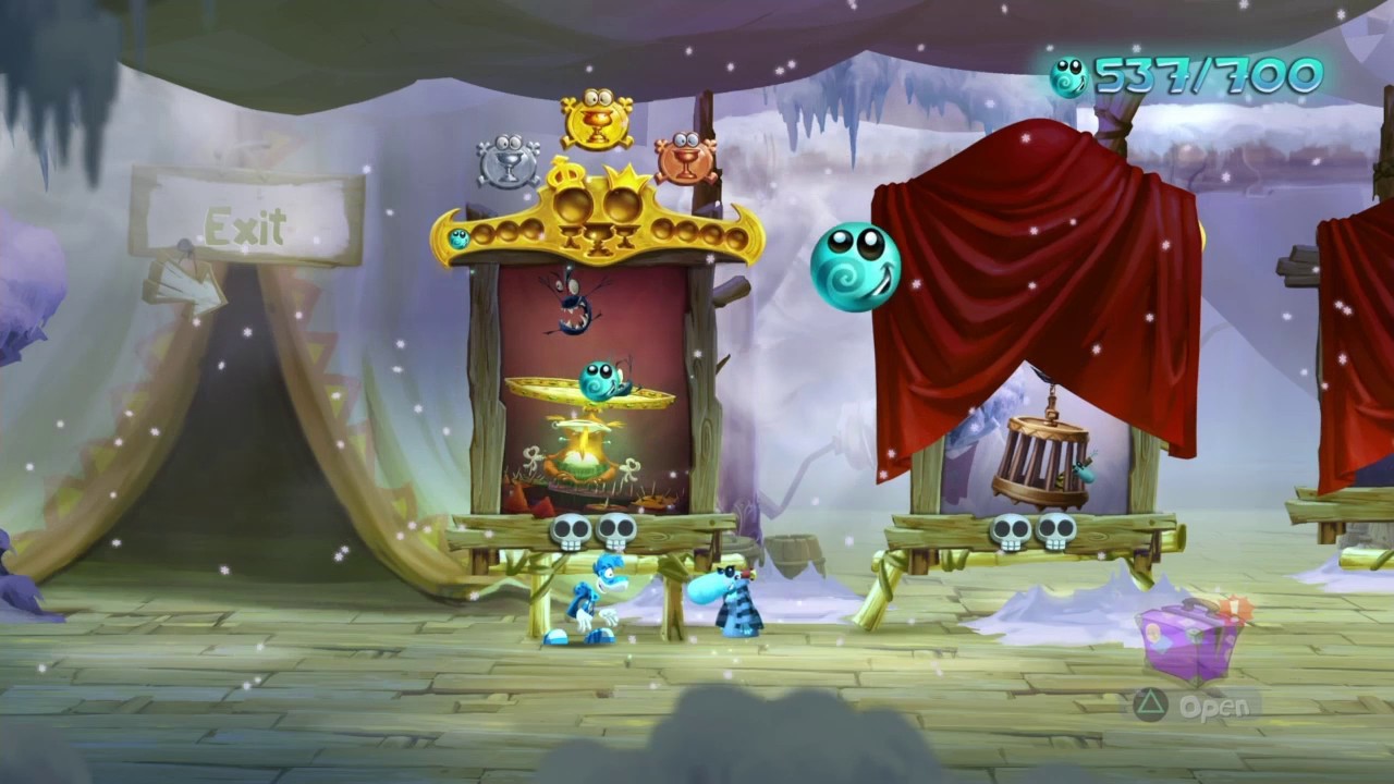 Rayman Legends - Back to Origins: Mystical Pique 100% Walkthrough