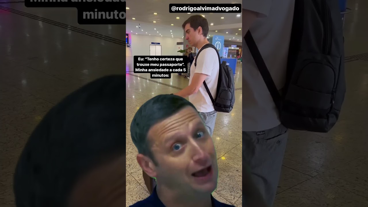 O Medo de ESQUECER Algo ao VIAJAR #shorts