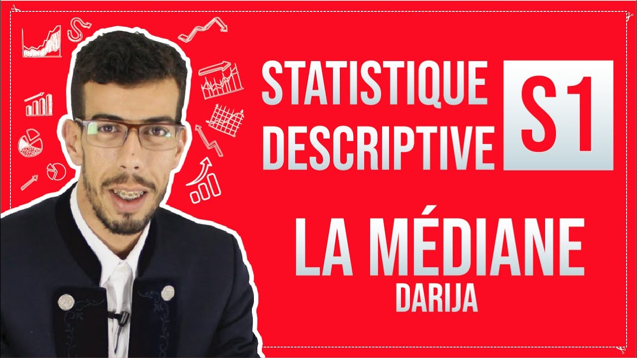 CAFE ECO #EP 04 Statistique Descriptive S1  la Médiane  Darija