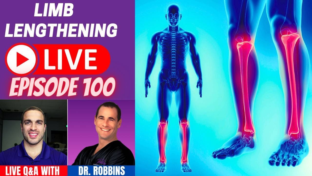 Limb Lengthening LIVE Episode 100 - Dr. Craig Robbins via The Paley Institute