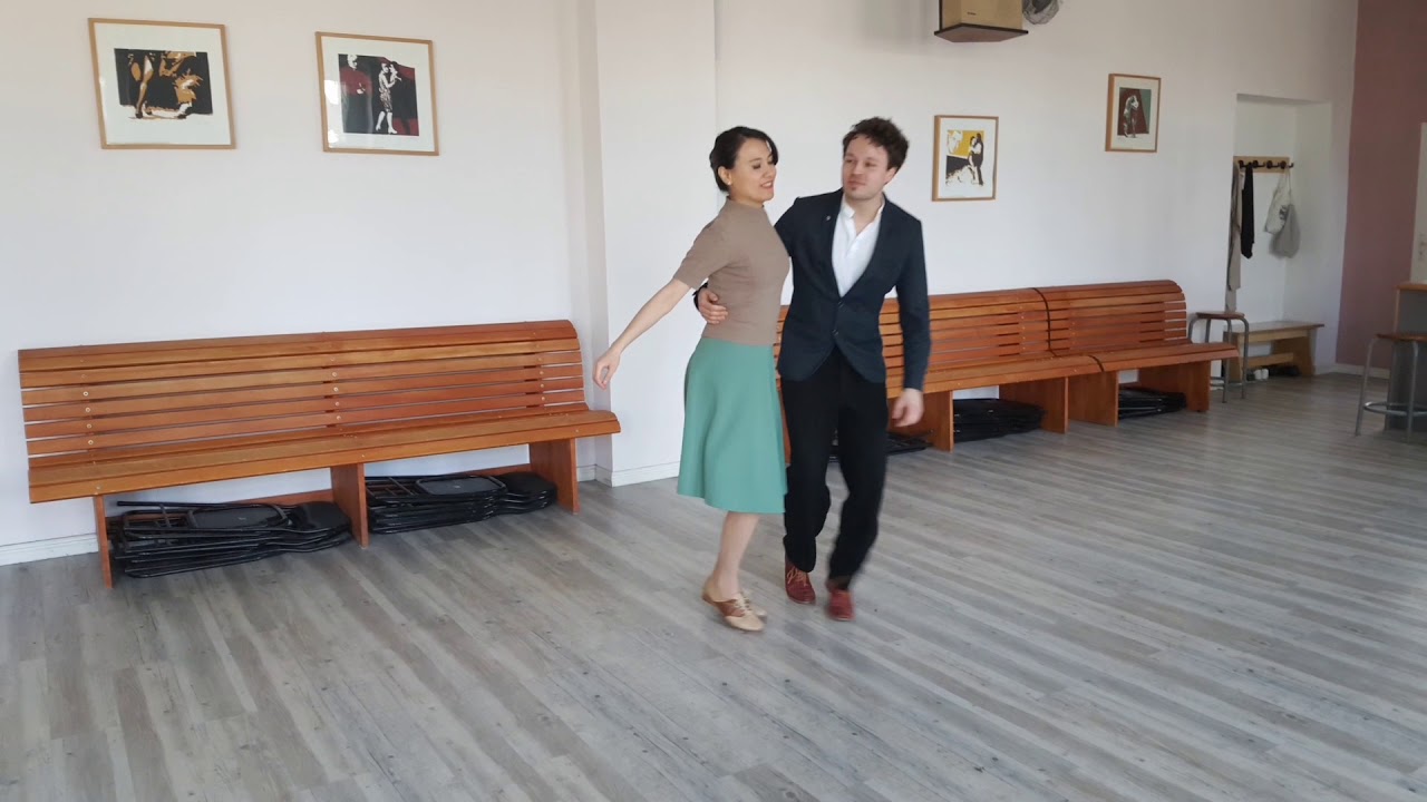 LindyHop 8 count - Grundschritt mit Musik