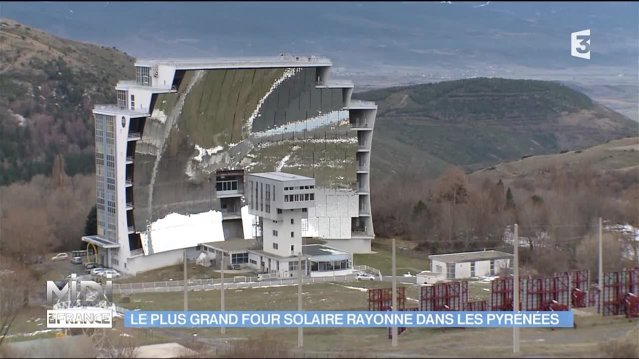 Découverte du plus grand four solaire avec Daniel Hernandez
