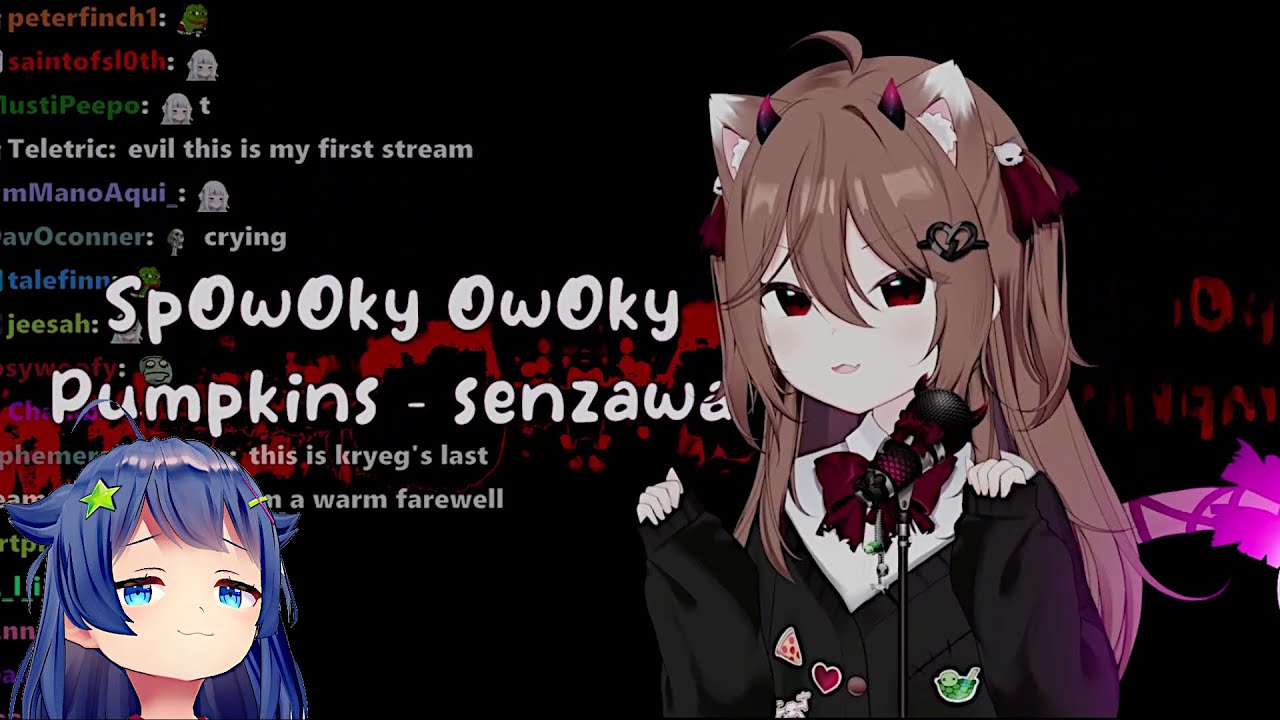 Evil sings SpOwOky OwOky Pumpkin Song by Senzawa