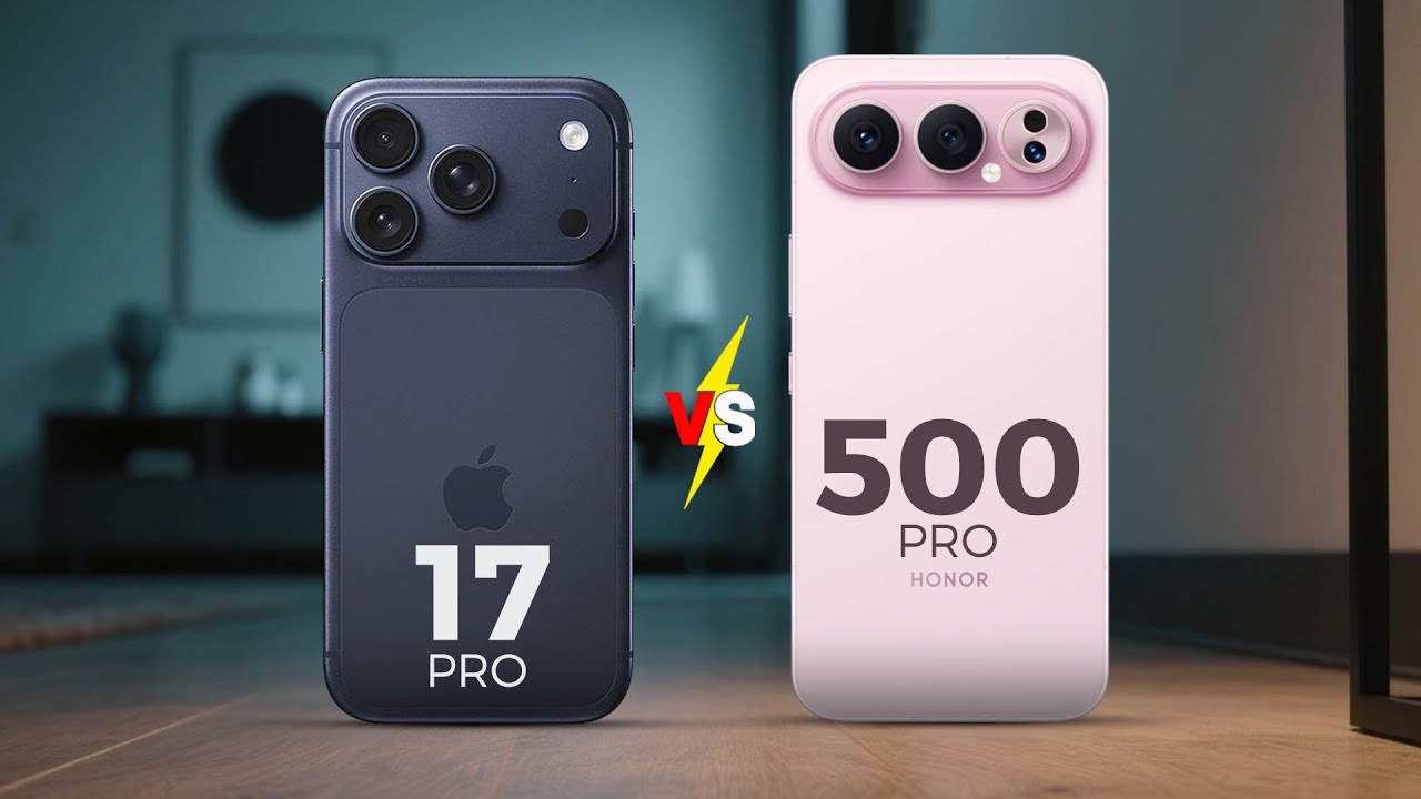 IPHONE 17 PRO vs HONOR 500 PRO - The REAL Flagship Killer!