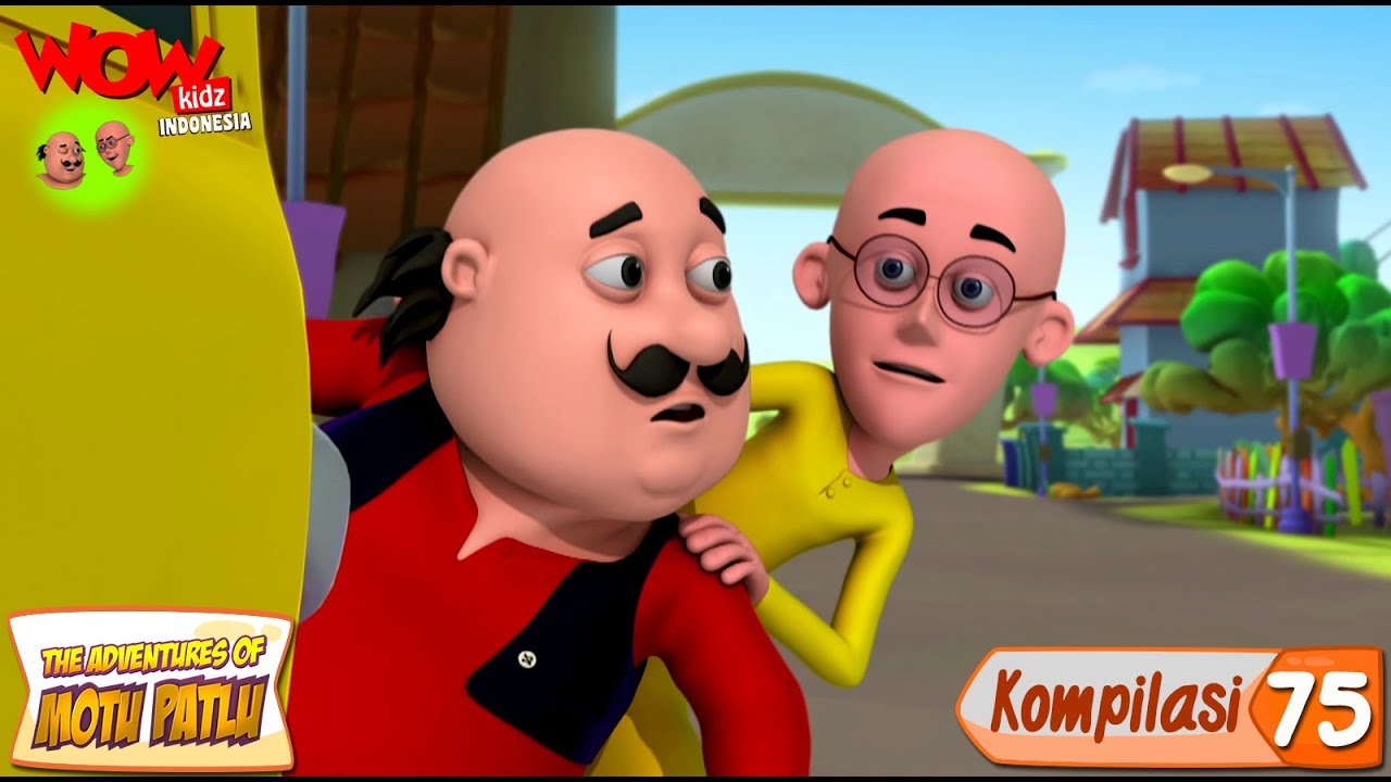 Kompilasi - 75 | Motu Patlu dalam Bahasa - Animasi 3D Kartun | WowKidz Indonesia