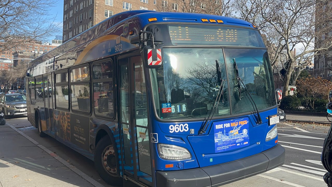 Full Ride 2021 XDE40 #9603 on M11 to West Village Abington Sq via 9 Avenue