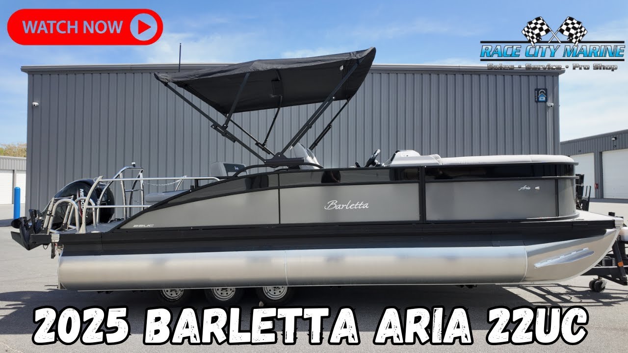 New 2025 Barletta Aria 22UC 22 ft Pontoon Boat For Sale In Mooresville, NC: Walkaround and Review